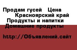 Продам гусей › Цена ­ 1 300 - Красноярский край Продукты и напитки » Домашние продукты   